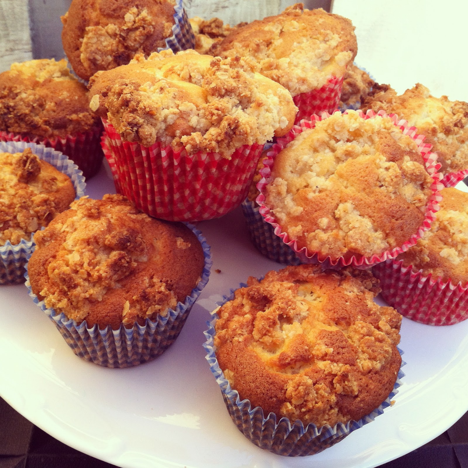Babaduck Apple Crumble Muffins