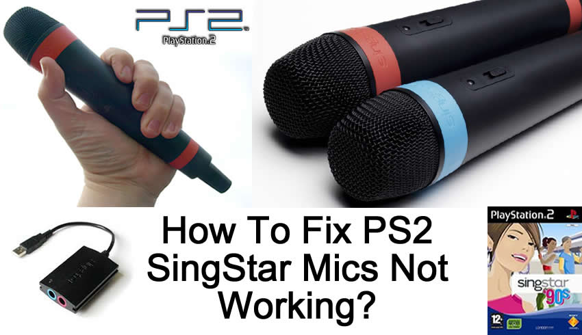 singstar microphones ps2 not working
