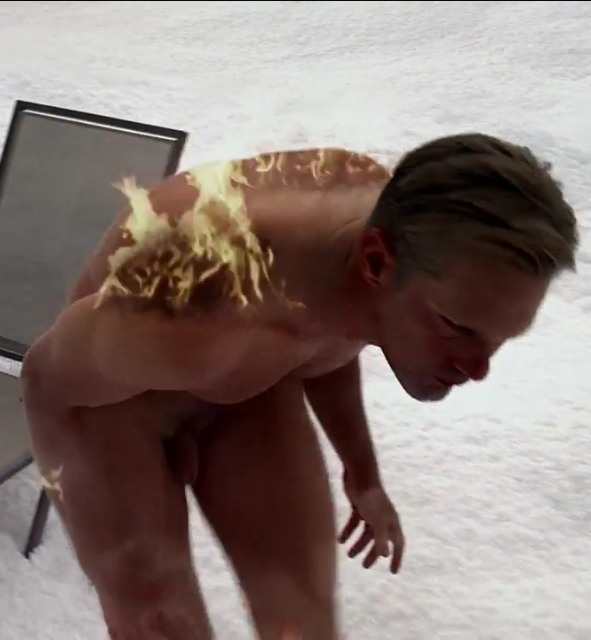 Alexander Skarsgard Naked In True Blood! 
