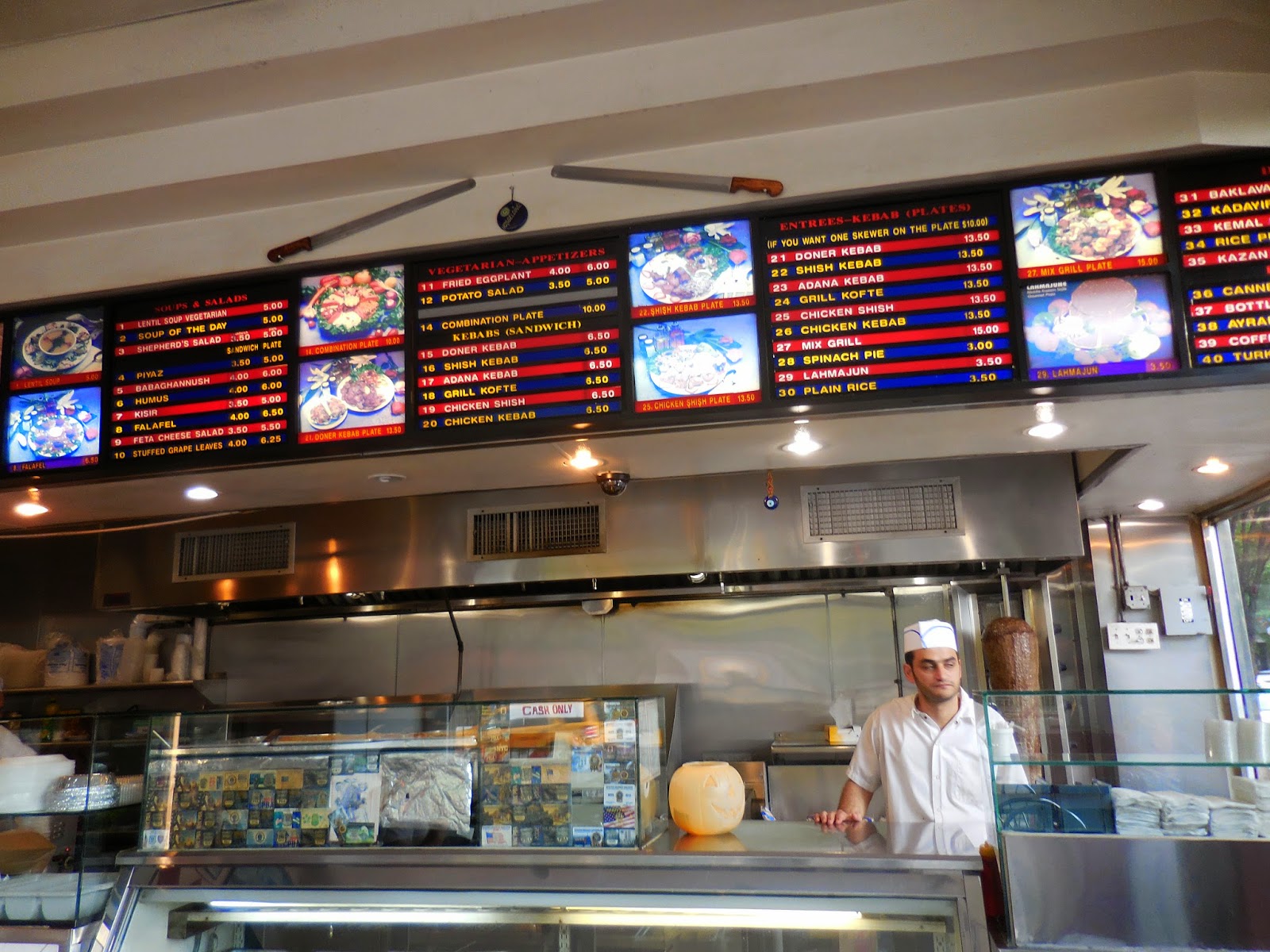 Jeremiah's Vanishing New York Bereket Turkish Kebab House