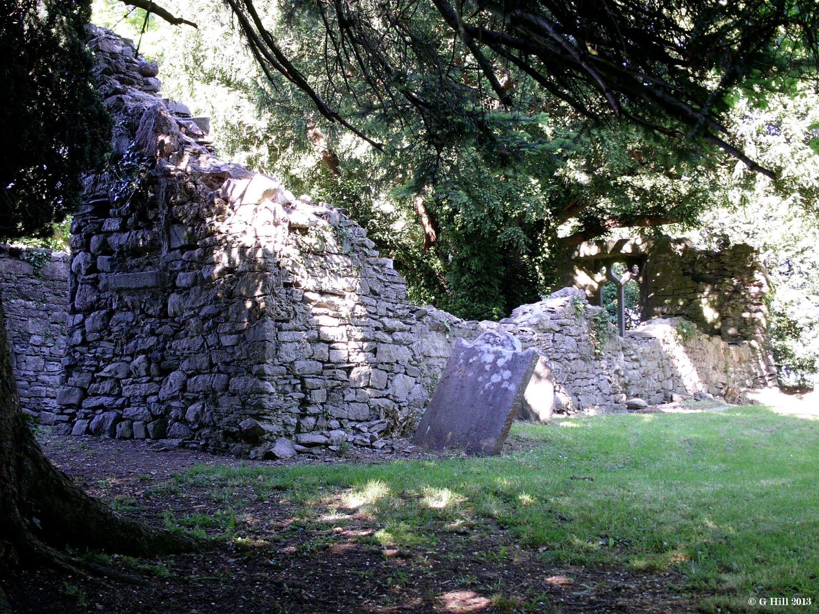Ireland In Ruins Old Johnstown Church Co Kildare