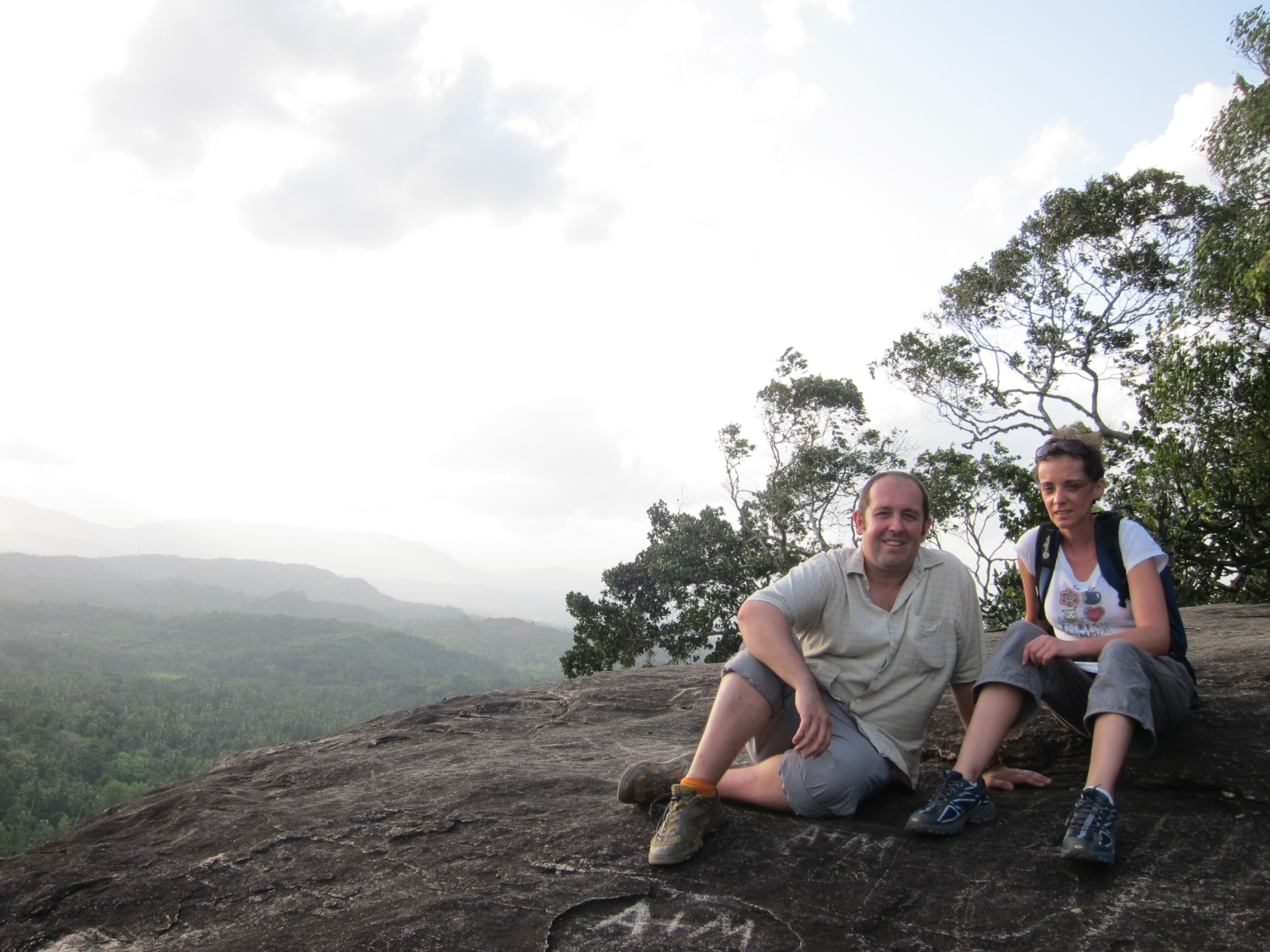 Sandrine et Manuel au Sri Lanka