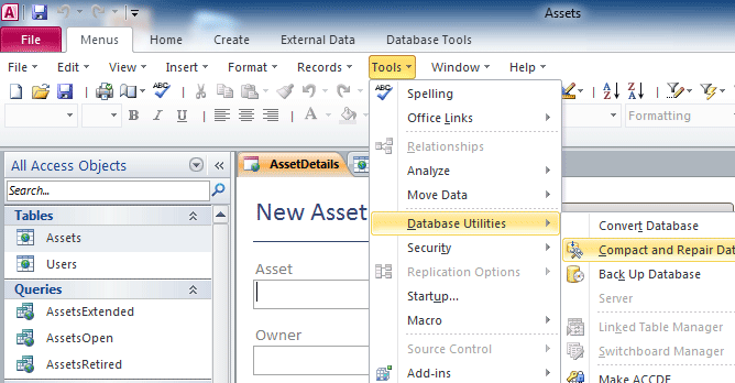 Access Database ms Access Database
