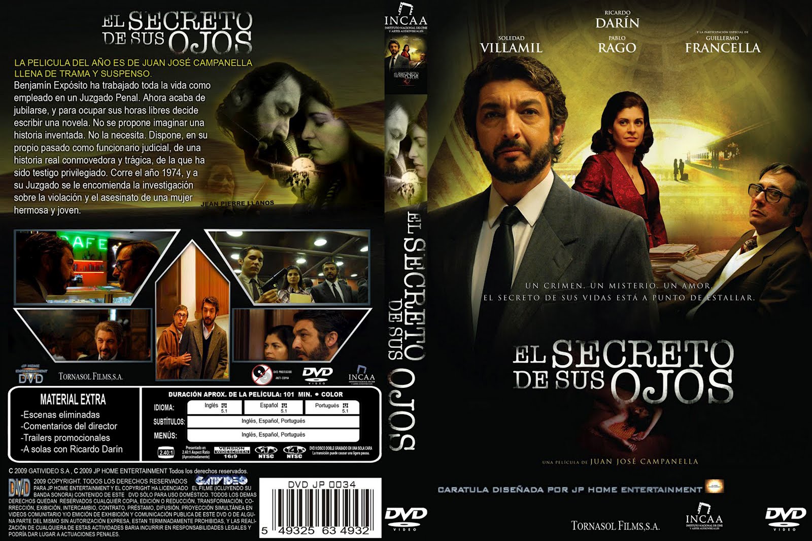 The Secret in Their Eyes Dvd Cover The Secret in Their Eyes Dvd Cover