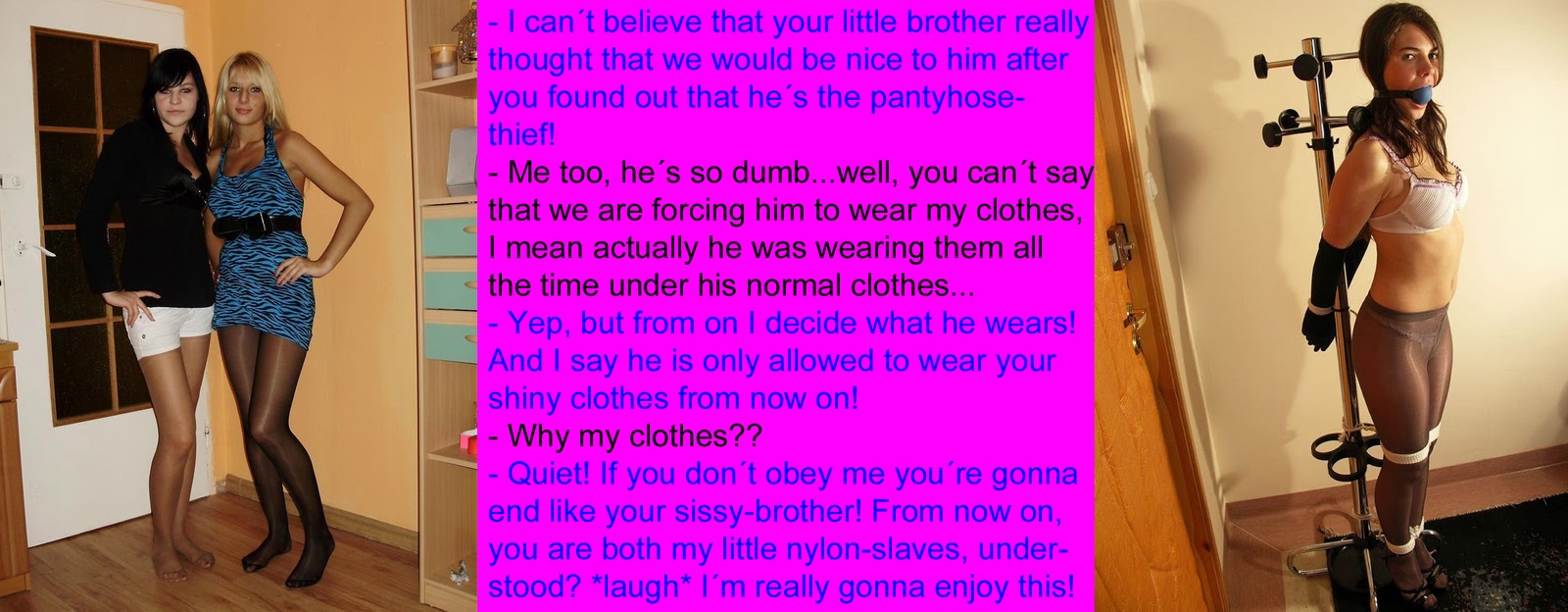 slave. sissy. by. nylon. bondage. at 2/1/2012, 11:15:00 PM. forced. forced-...