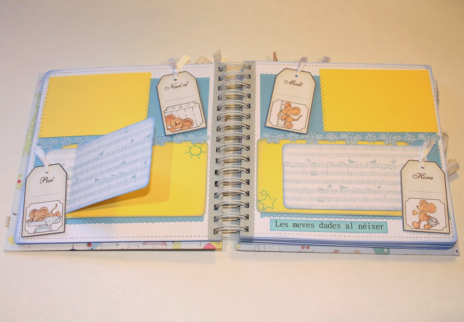 Álbumes De Fotos Para Bebes - Álbum para bebé ¡Hola mundo! Mi primer añito Mr Wonderful