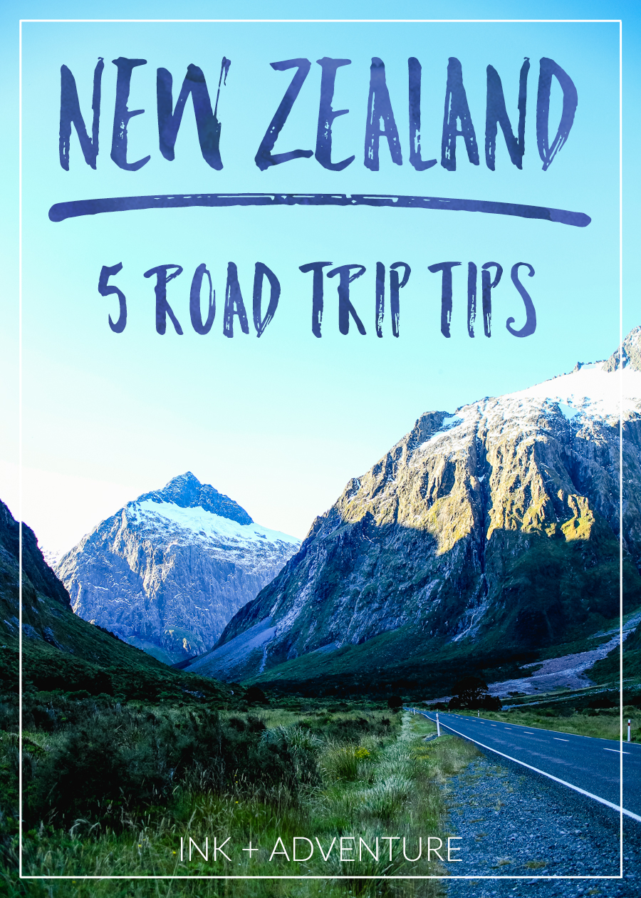 planning a road trip through scenic New Zealand? here's five simple tips to help your travels go a bit more smoothly.