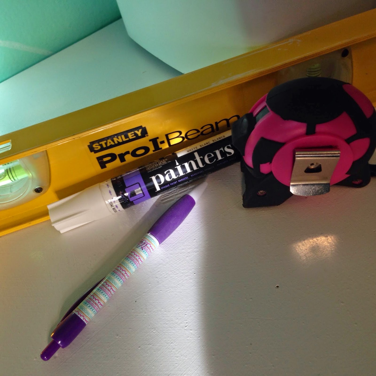 DIY Paint Marker Accent Wall The Dabbling Crafter