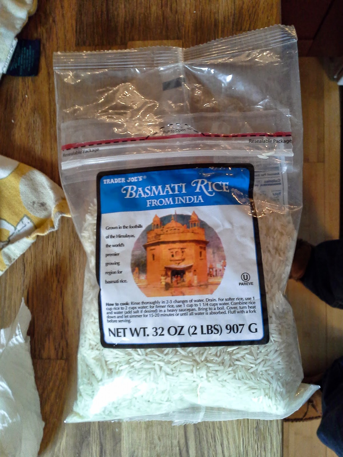 Exploring Trader Joe's Trader Joe's Basmati Rice From India