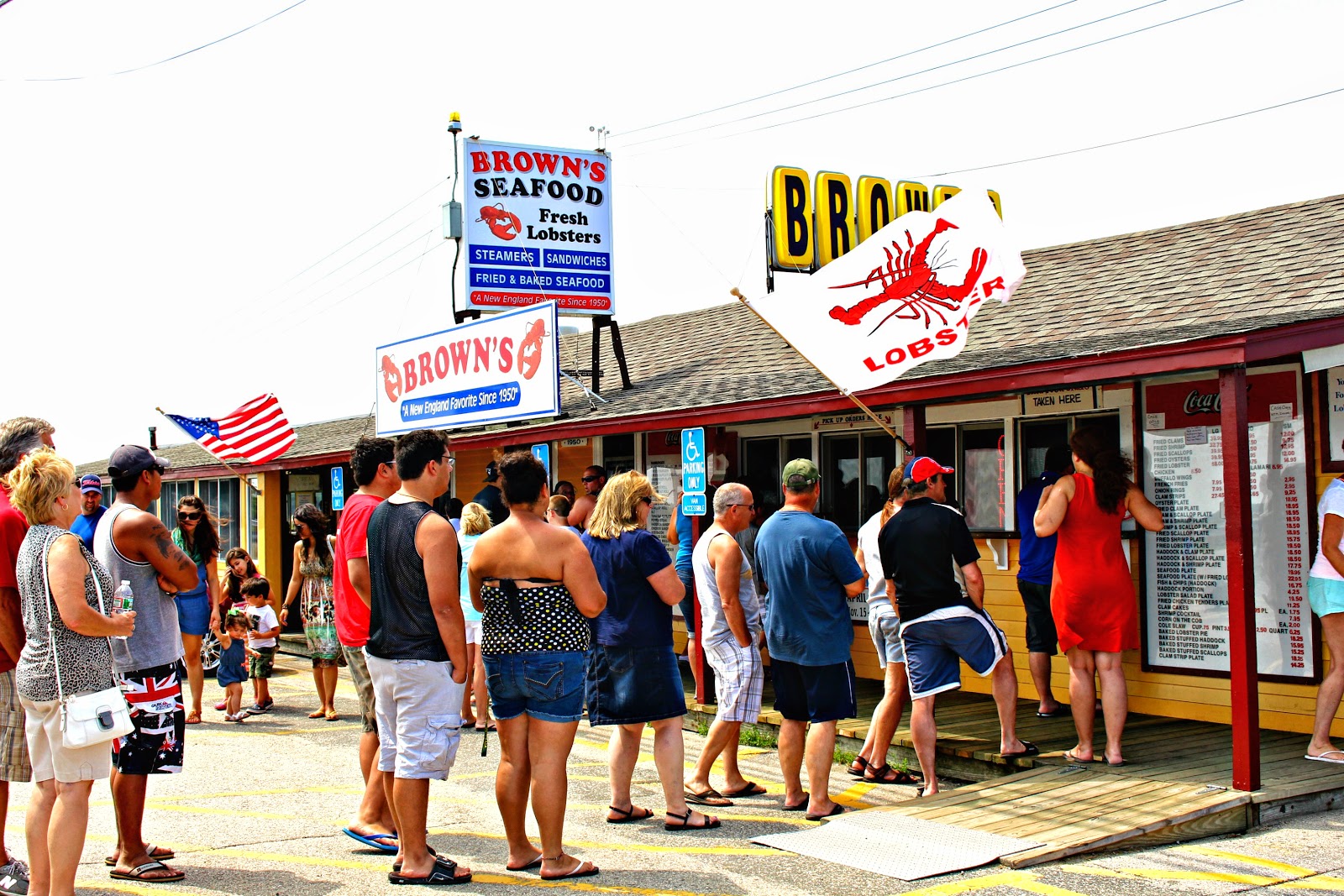 MamiEggroll Brown's Lobster Pound The Best Seafood in New Hampshire