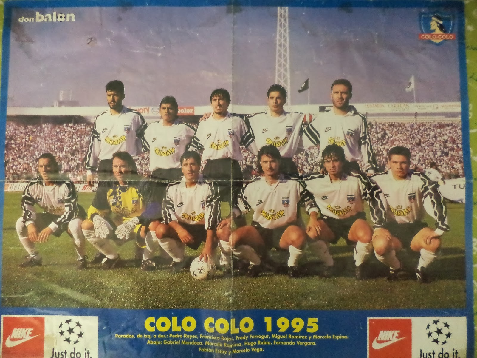 Colo Colo en la memoria COLO COLO 1995