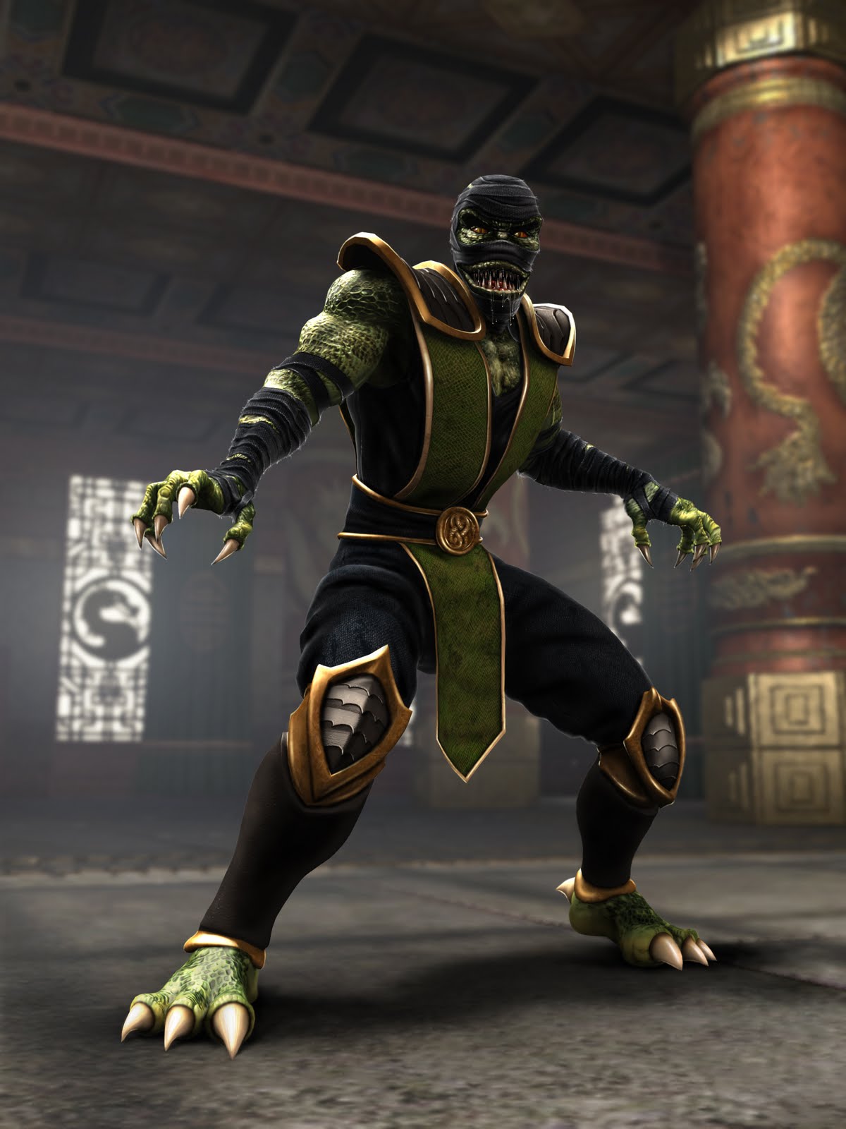 MORTAL KOMBAT BRASIL: Reptile Fanart