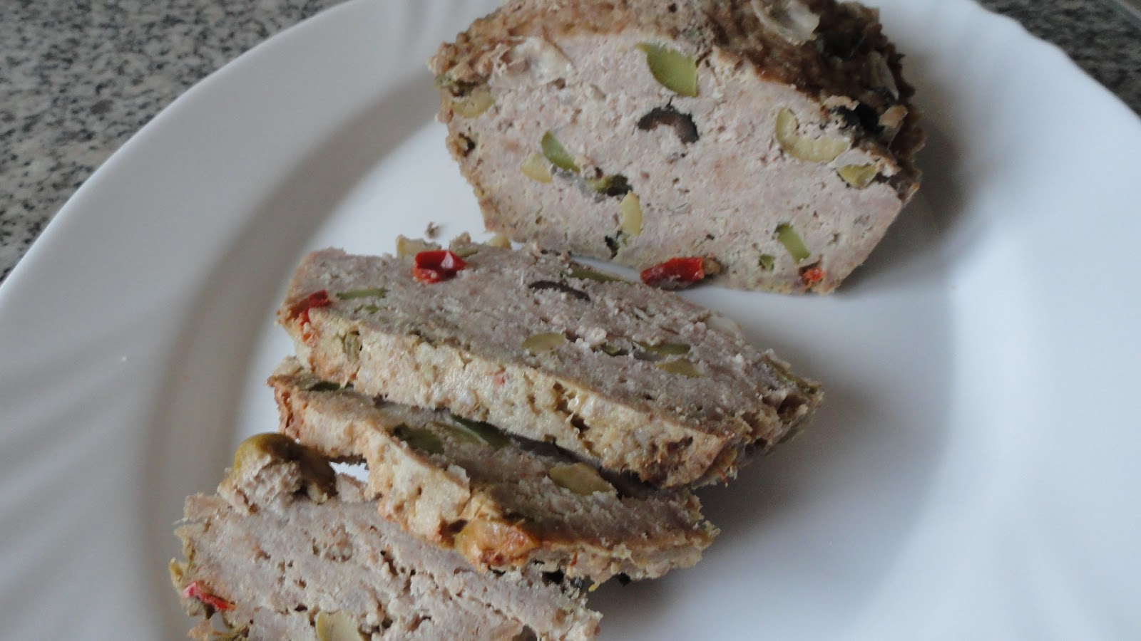Mari Recetas Pastel de carne con encurtidos, al microondas