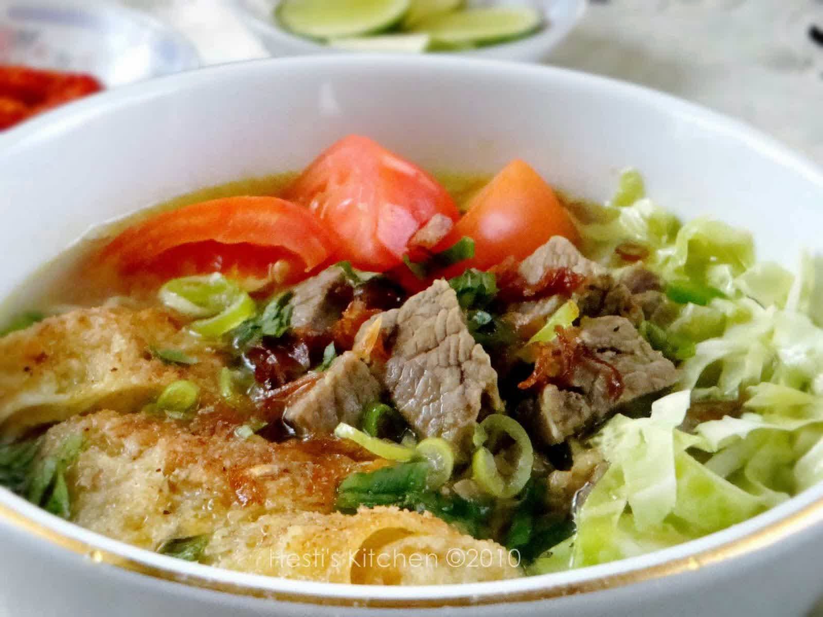 Resep Cara Membuat Soto Daging Kambing Enak Resep