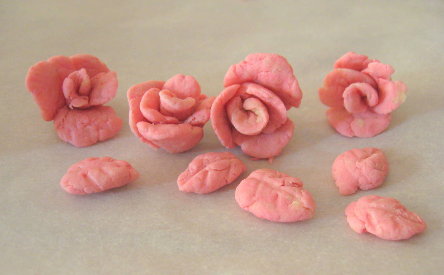 CreateACraftADay Bread Dough Roses