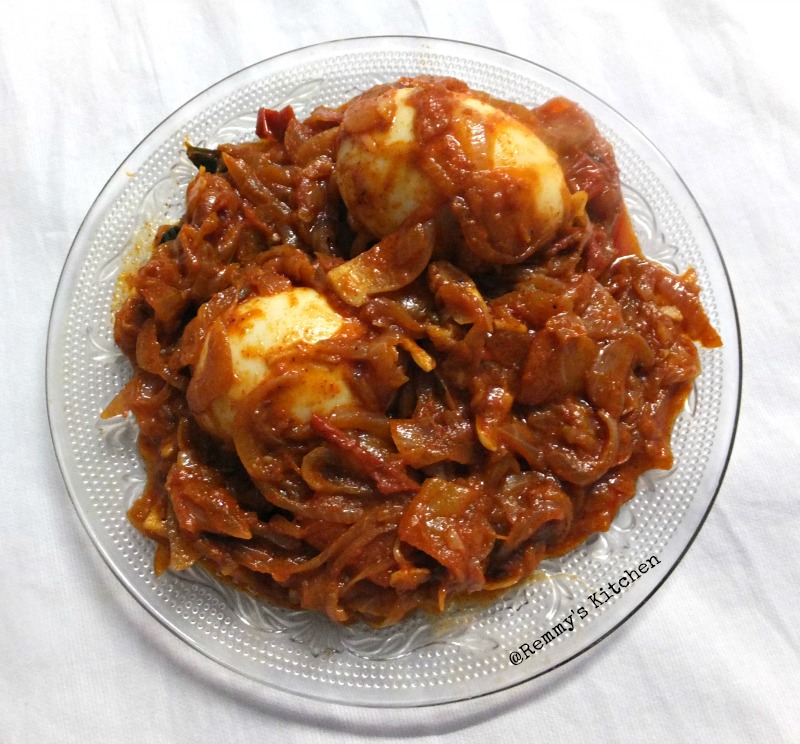 Remmy's Kitchen Tharavu mutta roast / Duck egg roast