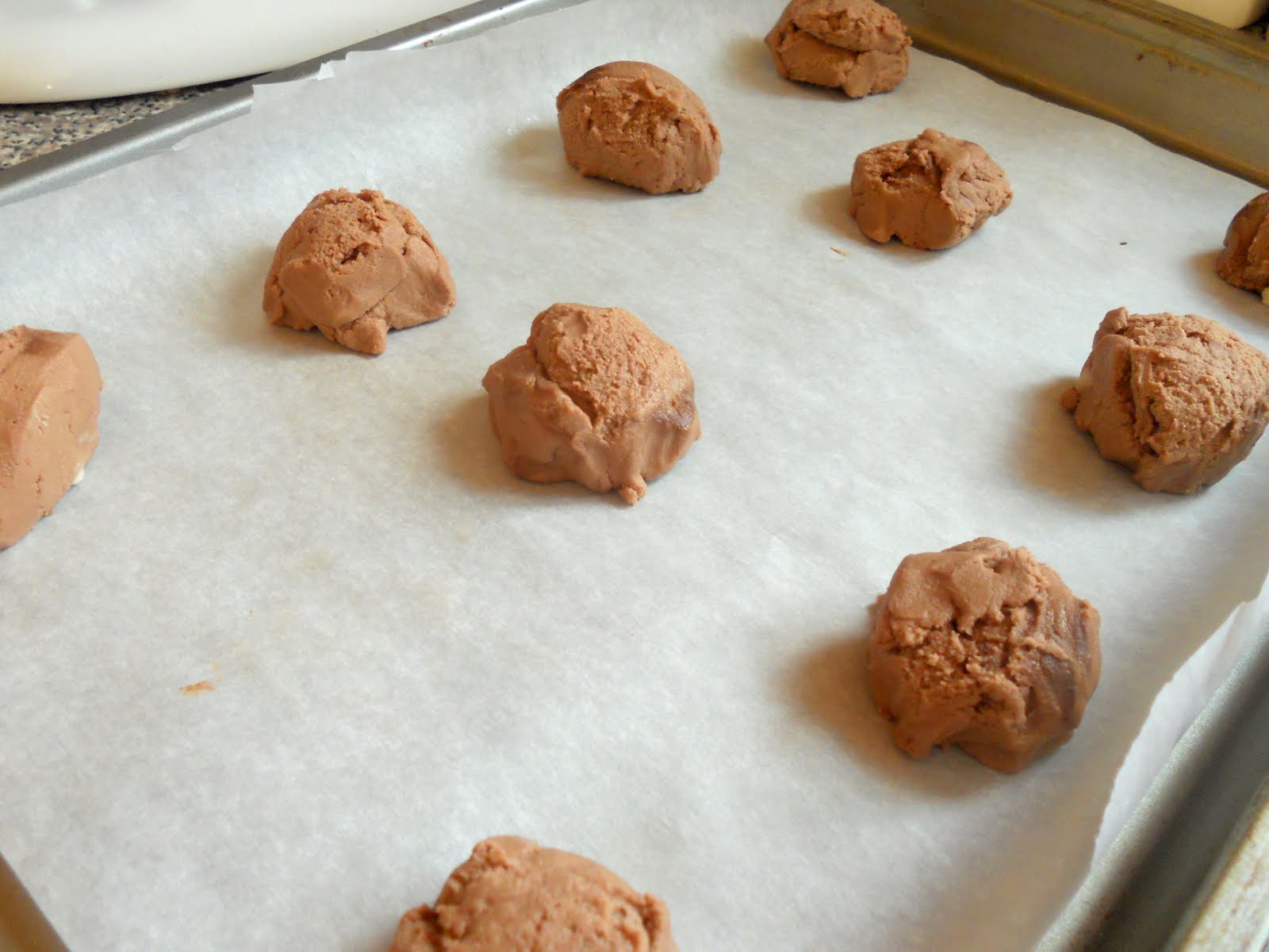 Chocolate Hazelnut Drop Cookies