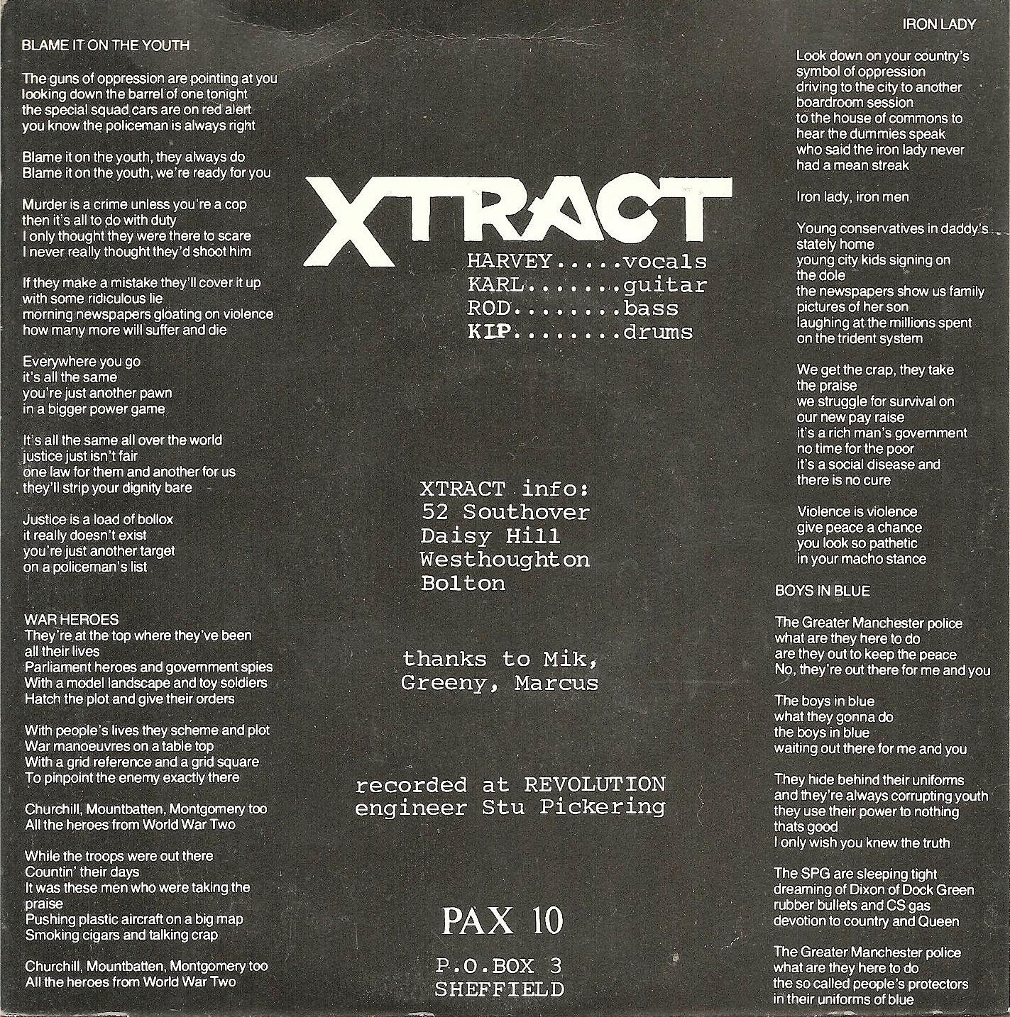 Xtract Blame It On The Youth Xtract Blame It On The Youth