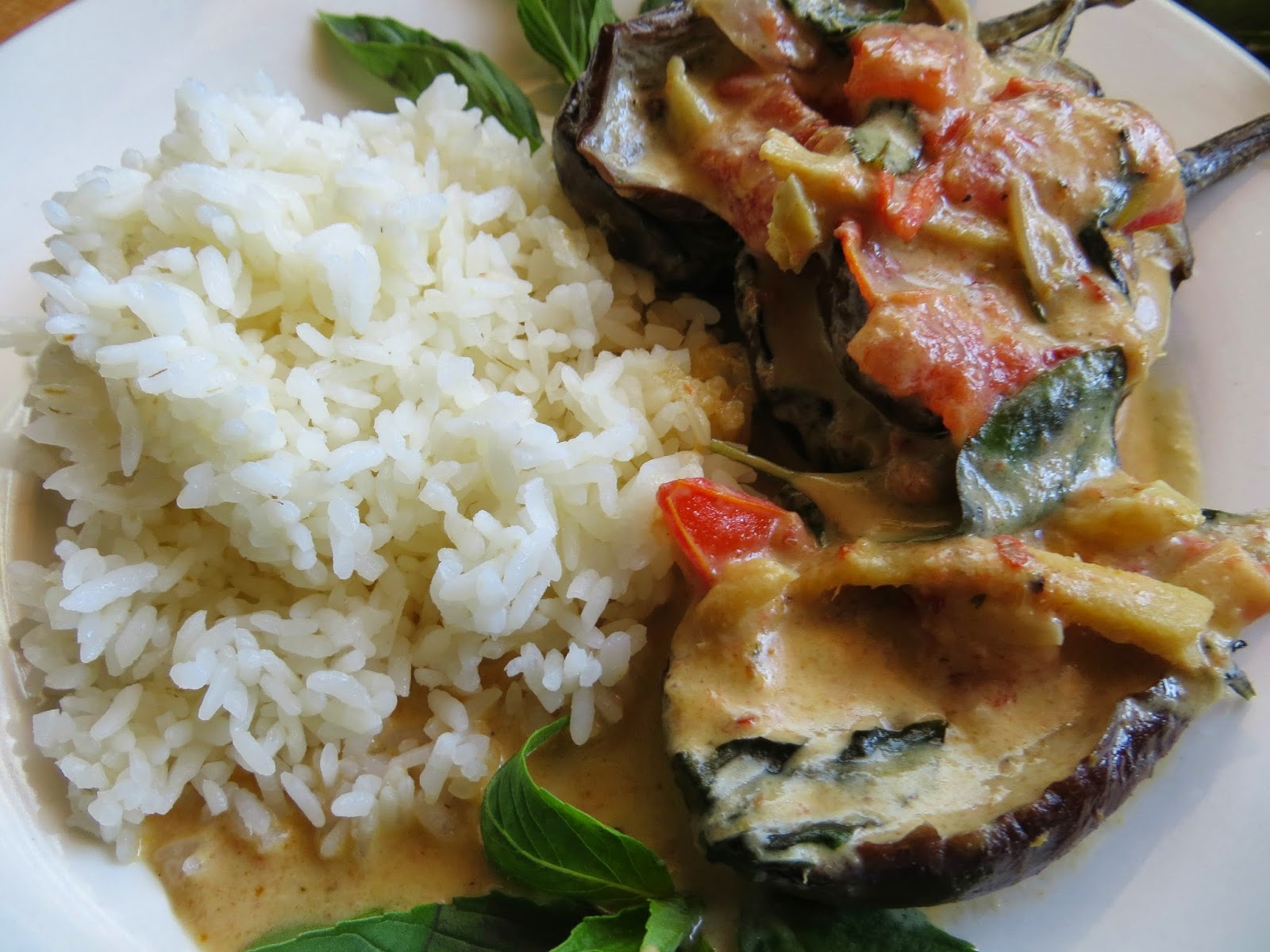 Roasted Thai Eggplant Curry