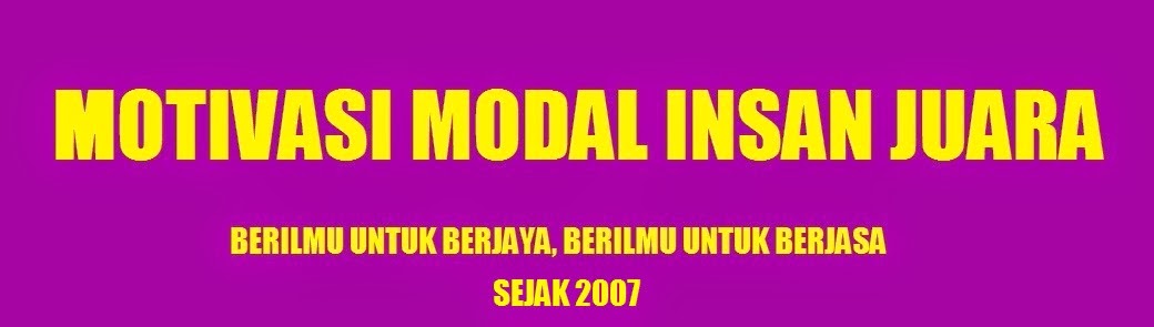 Motivasi Modal Insan Juara