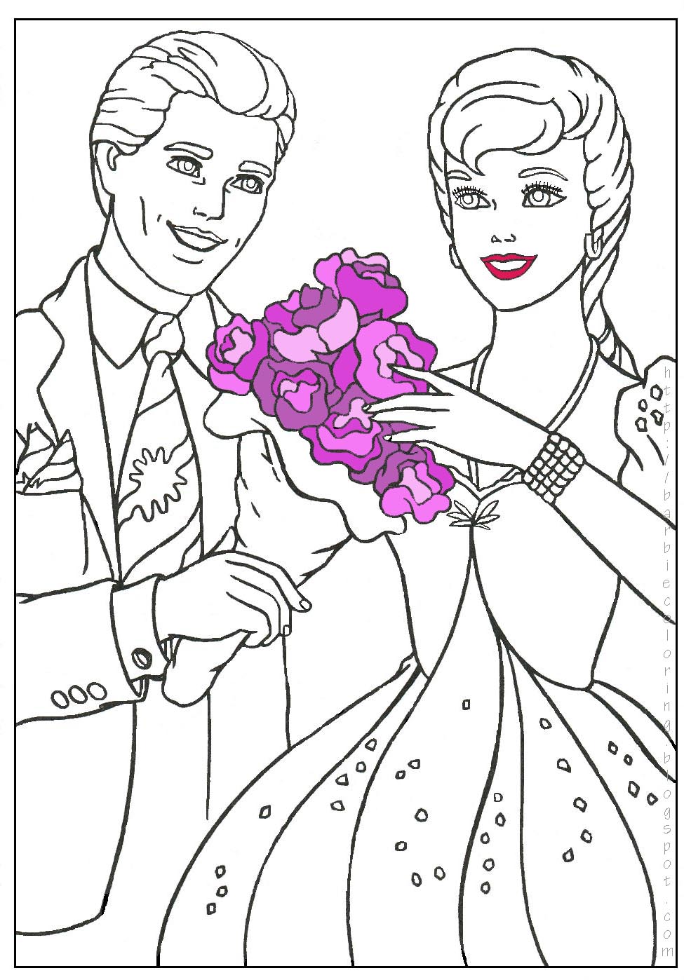 Barbie Makeup Coloring Pages : Barbie full make up coloring page free makeup Barbie Makeup Coloring Pages : Barbie full make up coloring page free makeup