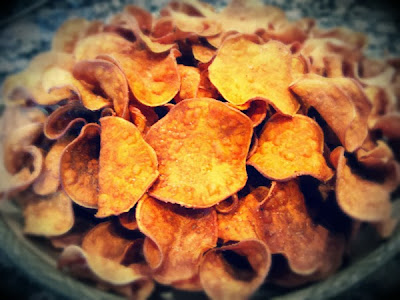 chips de batata doce temperados como fazer?