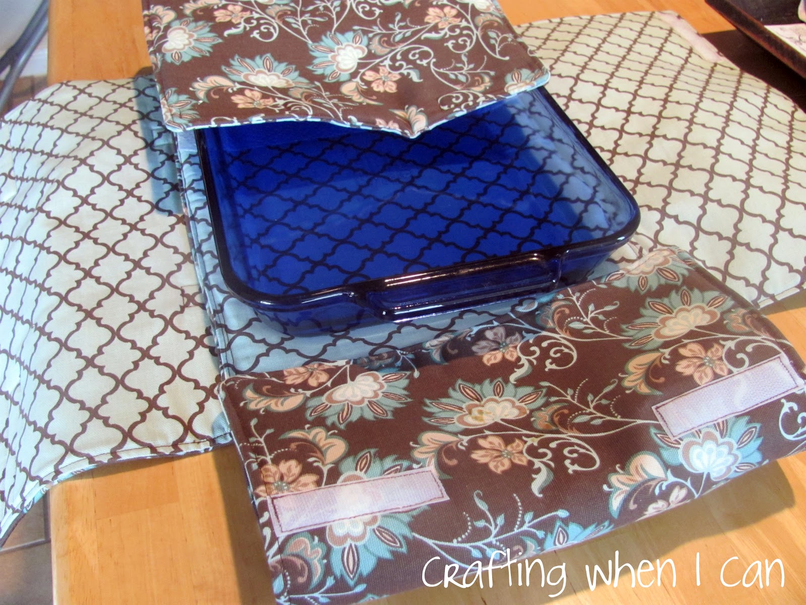 Crafting When I Can Casserole Carrier