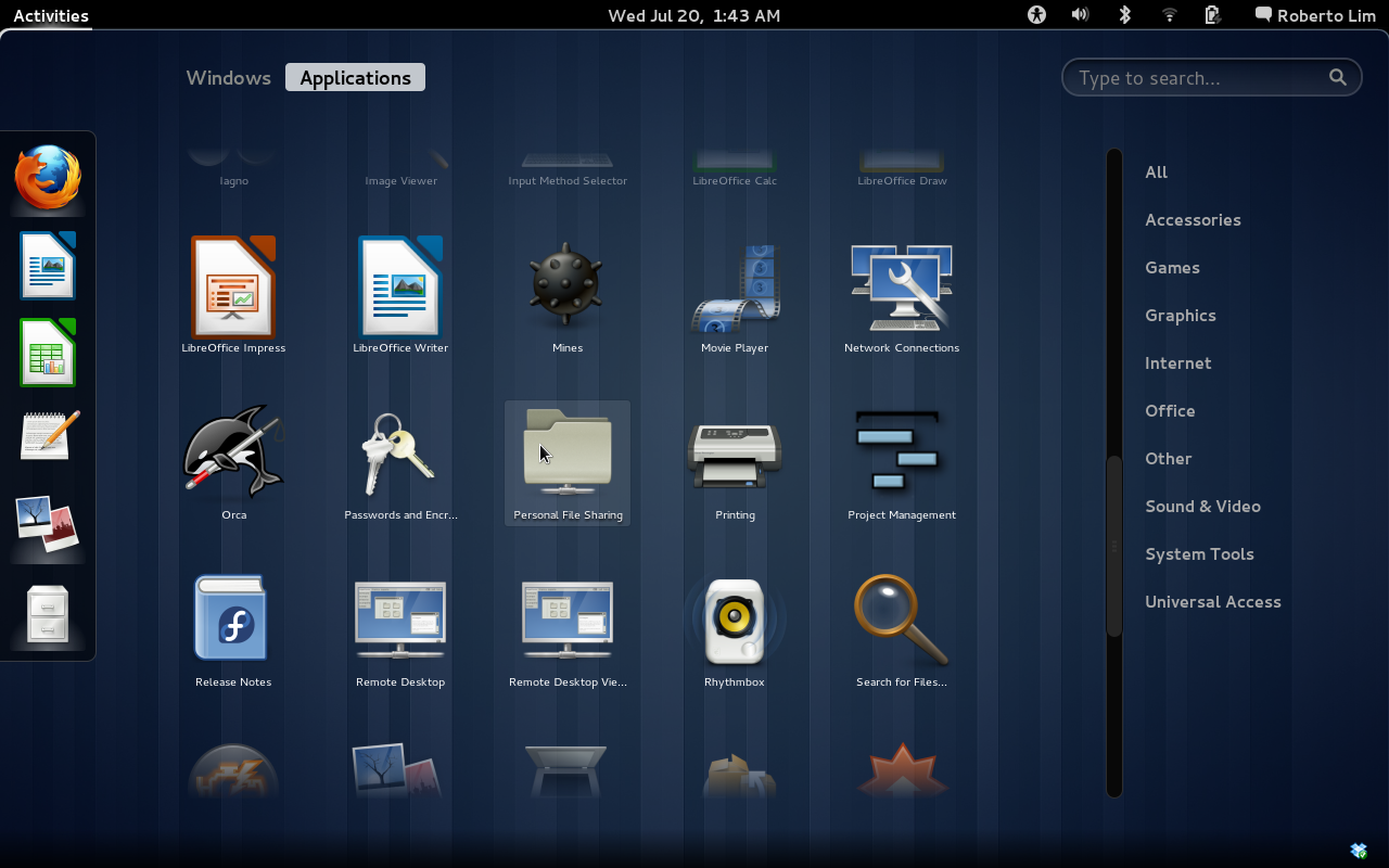 Mobile Raptor Sending files to Fedora 15 via Bluetooth