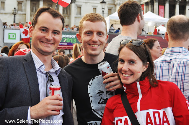 Canada Day at Trafalgar Square London