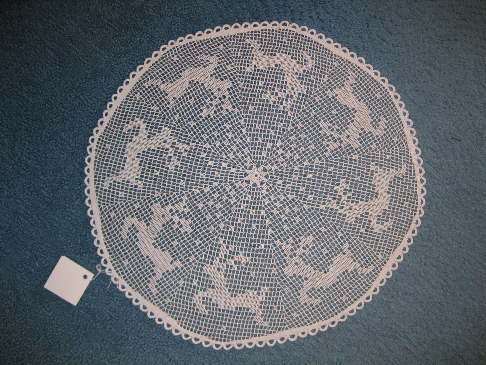 The Farmer S Wife Crochet Christmas Tree Doily