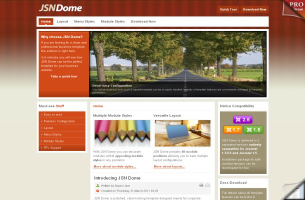 Wooden Business Free Joomla 1.6 Theme Template Wooden Business Free Joomla 1.6 Theme Template