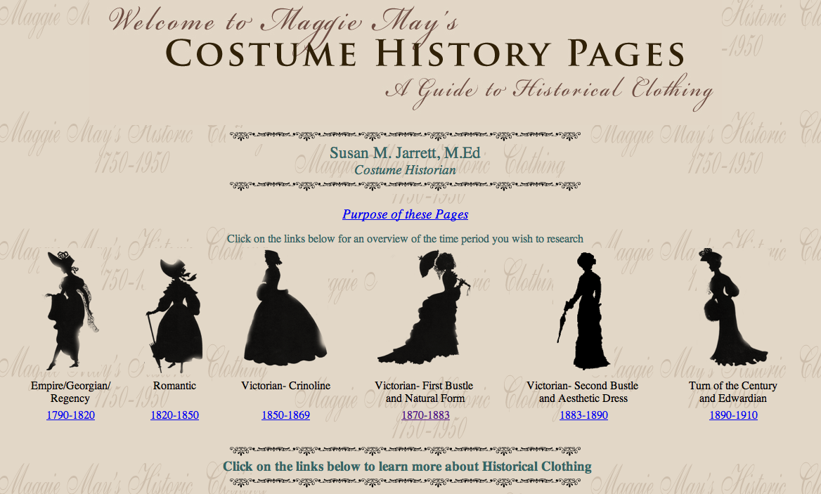 Revisiting an old project – Maggie May Clothing- Fine Historical