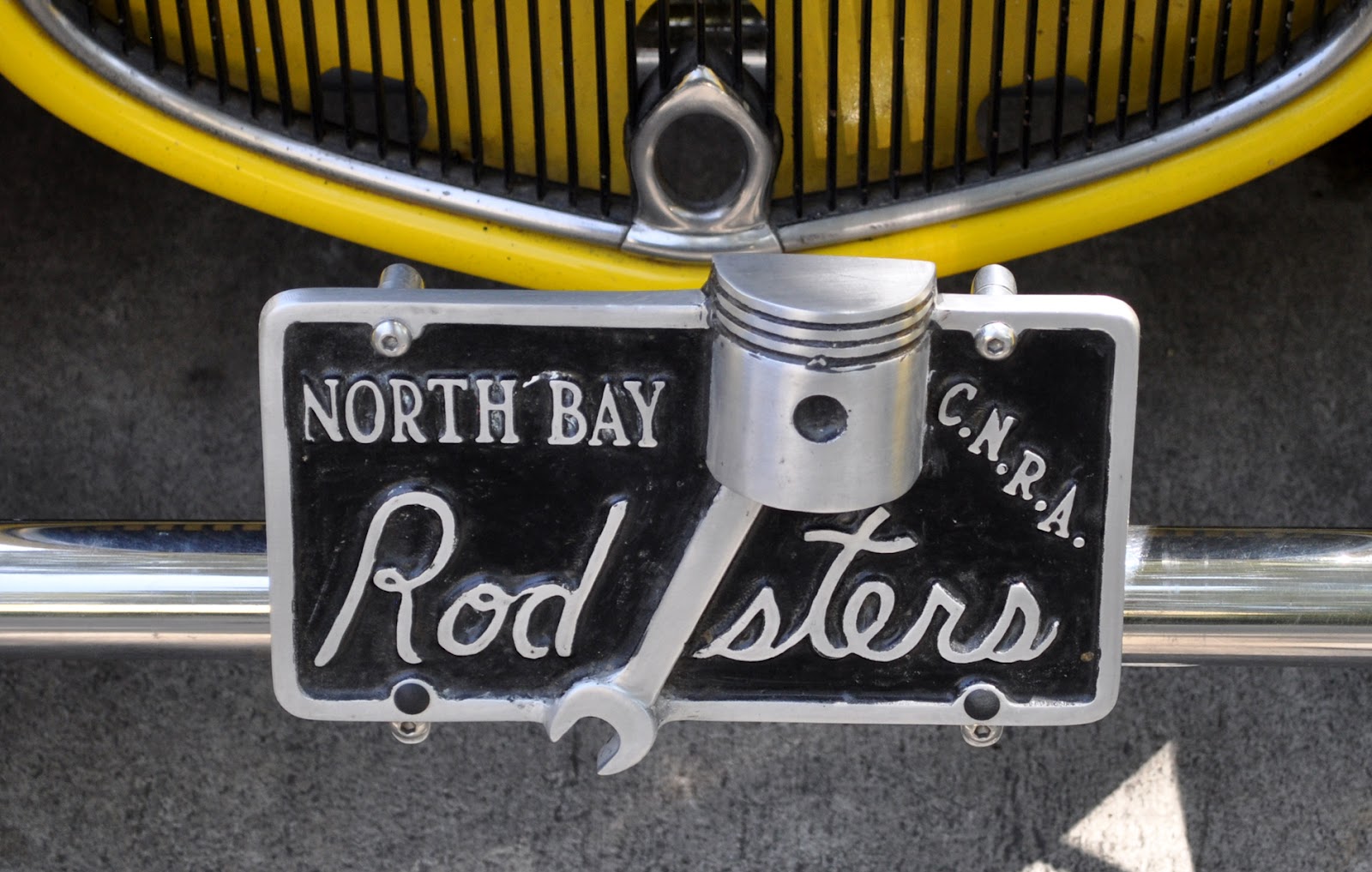 car club plaques caught my attention, the first two more 3d than I