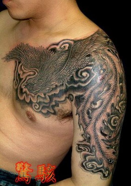 phoenix bird tattoos for women phoenix bird tattoos for women