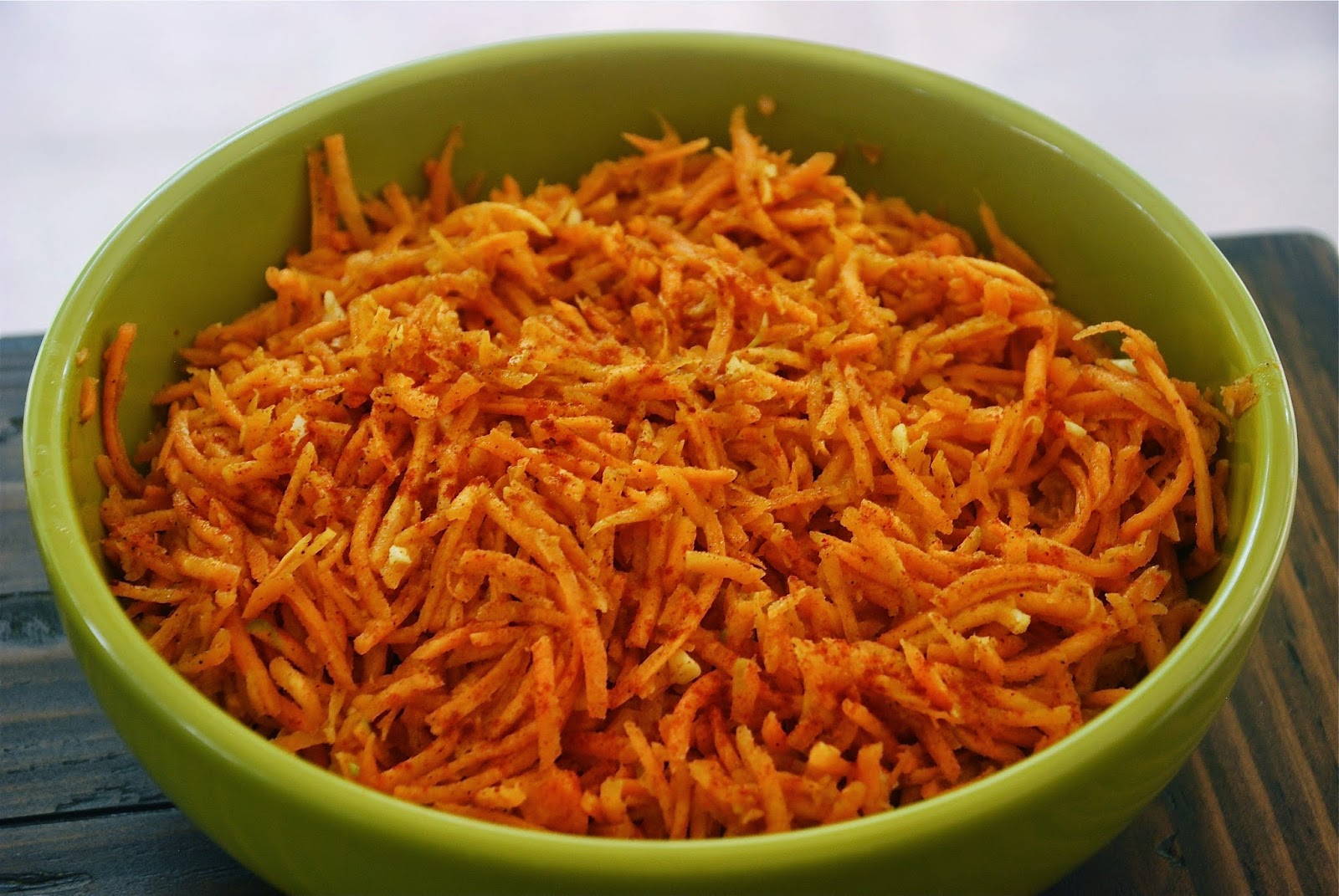 Carrot salad with garlic Carrot salad with garlic