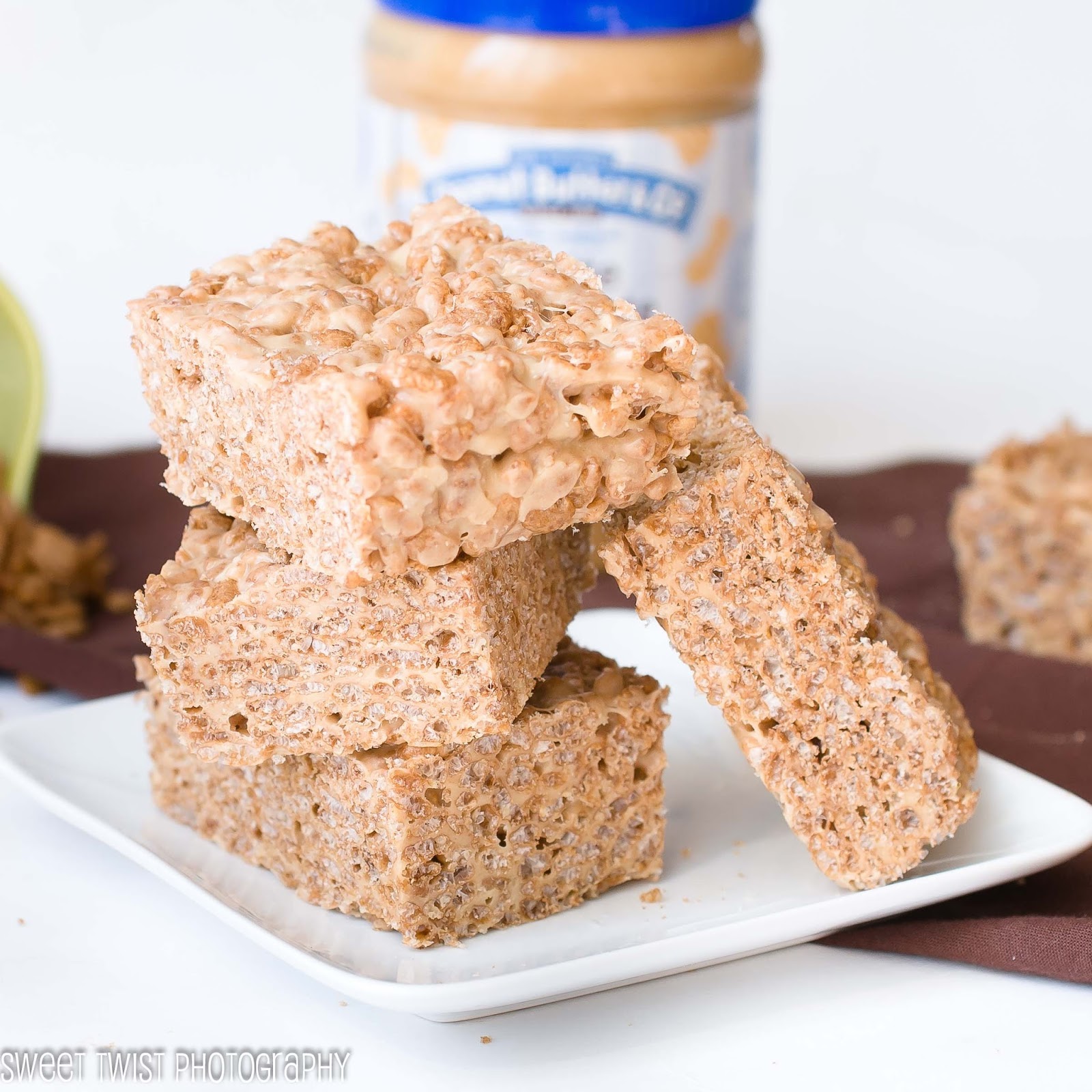 Sweet Twist of Blogging White Chocolate Peanut Butter Cocoa Krispie