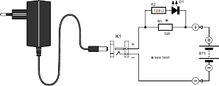 NiCd Battery Charger Circuit Diagram