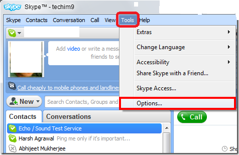 skype call history skype call history