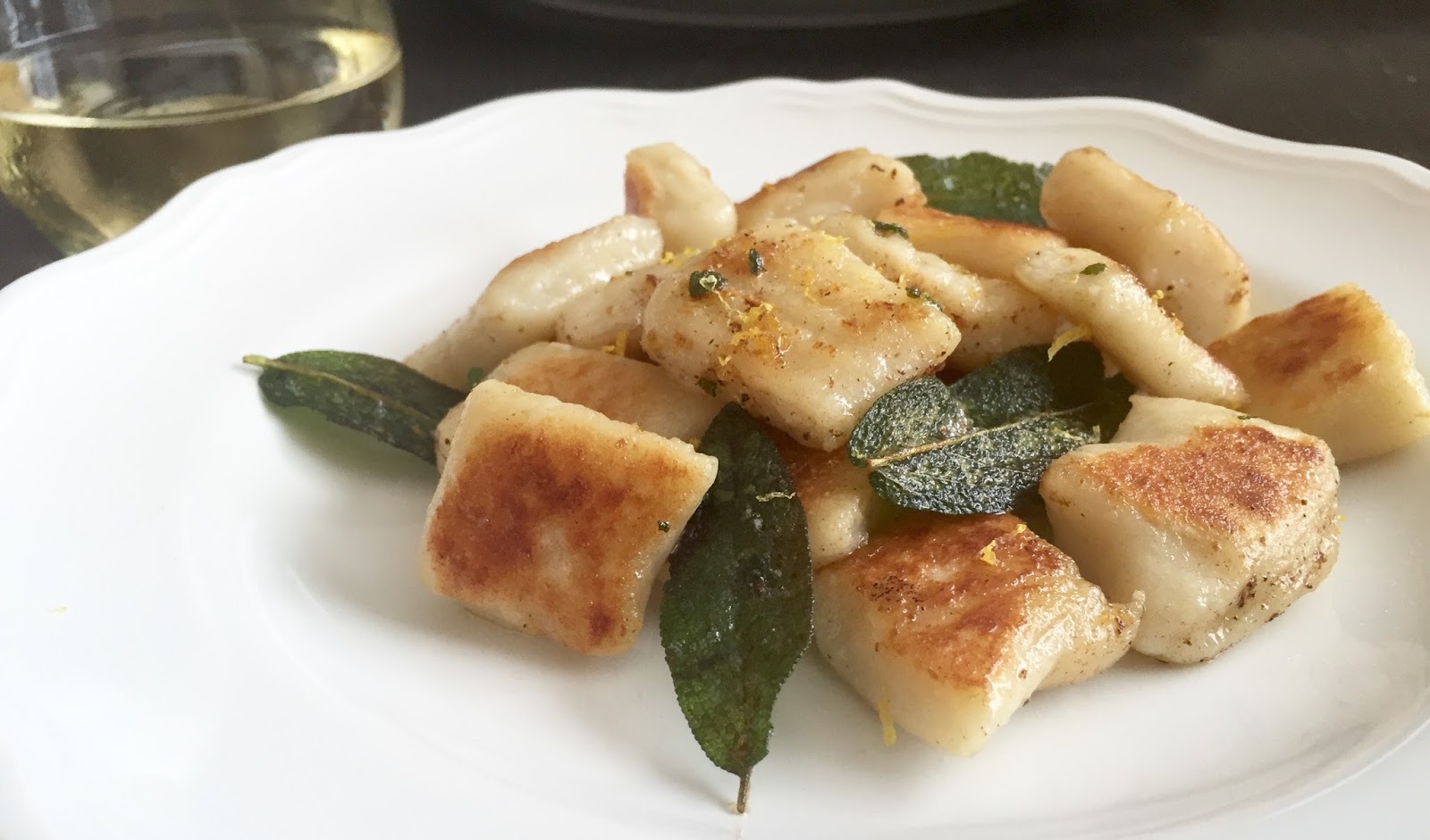 panseared gnocchi w/ brown butter & sage