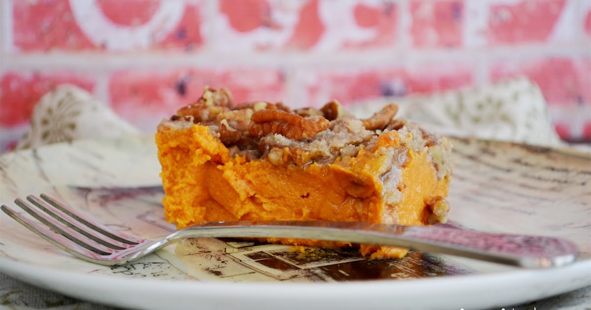 Curly Girl Kitchen Sweet Potato Casserole with Orange Zest and Pecan