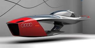 Audi Calamari concept car-‘flying’ concept car 