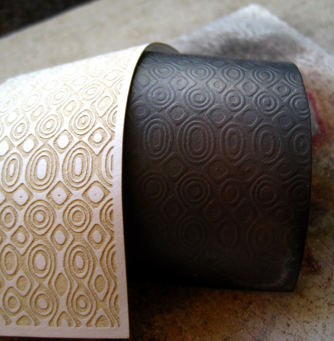 Rolling Mill Textures On Metal