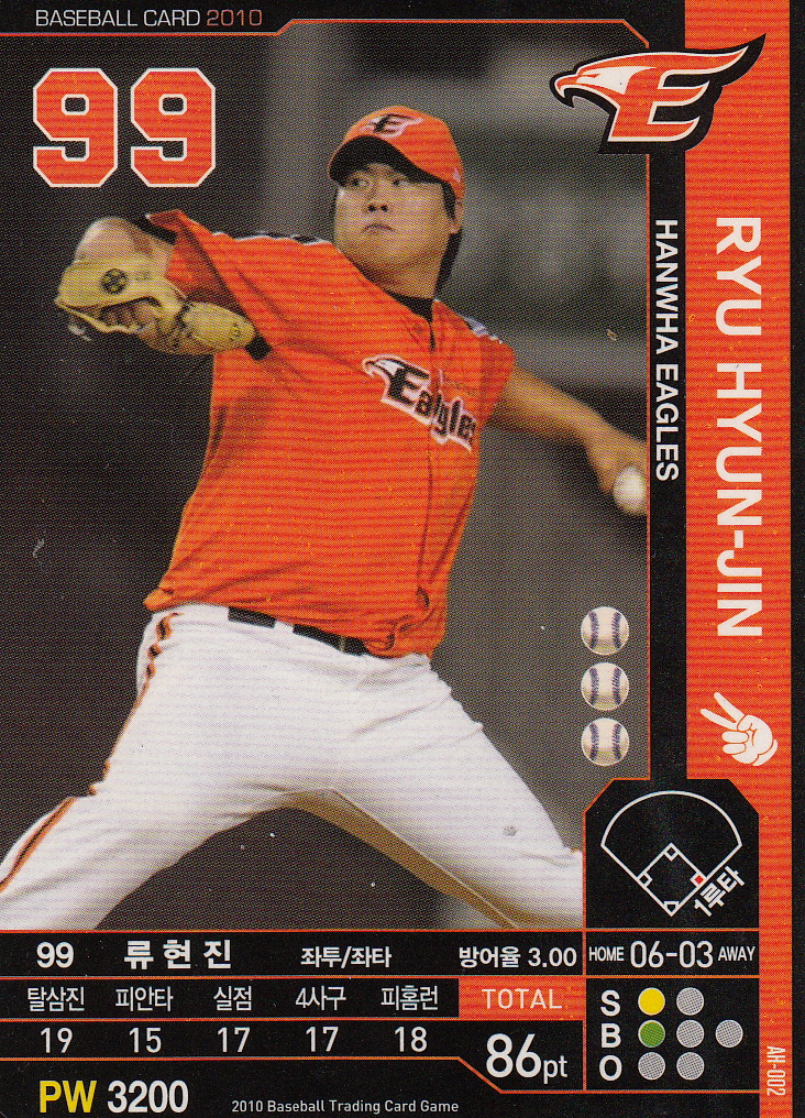 Dodgers Blue Heaven: Check Out Some Hyun-Jin Ryu Baseball Cards; Including  My Own Card Creations