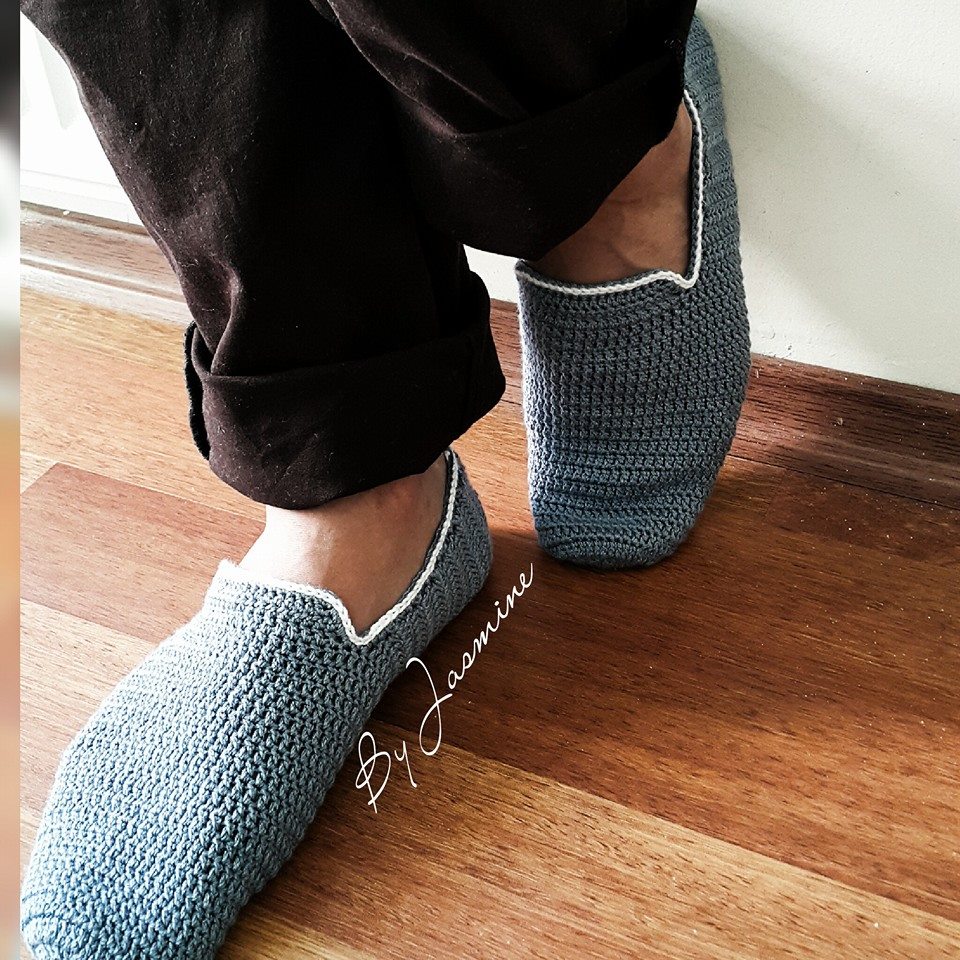 Hobilendik Kadın Dünyası ve Hobileri Örgü Erkek Patiği Modeli