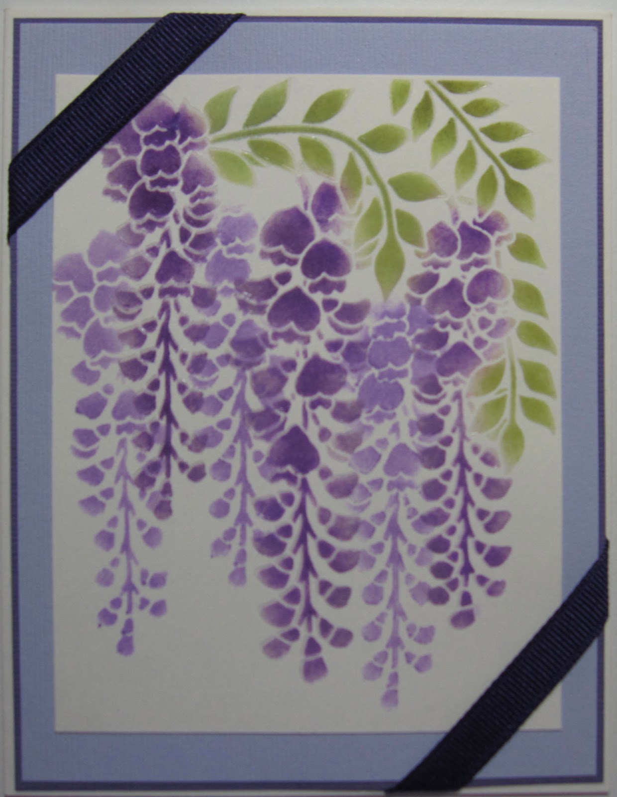 Wisteria Stencil