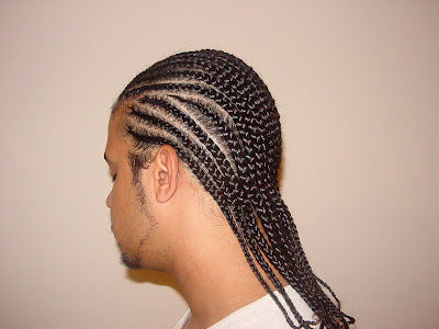 hair club afro cornrow hairstyle