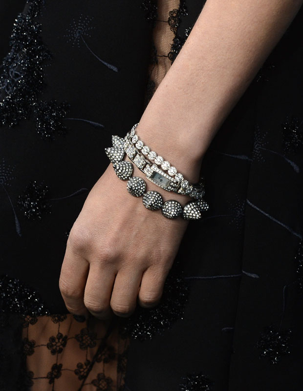 Diane Kruger - Thakoon  Fall 2013 - jewellery - Dress - Jımmy Choo shoes -  The Host