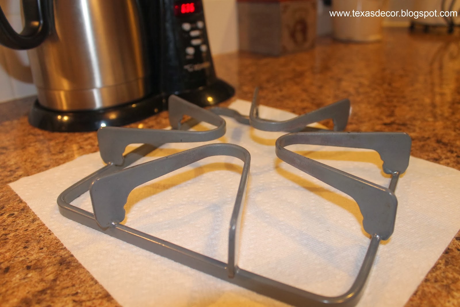 Texas Decor Cleaning Stove Burners With Ammonia