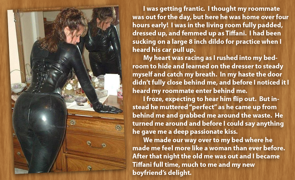 Candi Came S Tg Caption Corner Caught Crossdresser