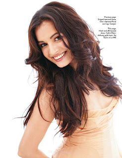 Dia Mirza’s Cute Photo shoot for Marie Claire Magazine {India} July 2012 